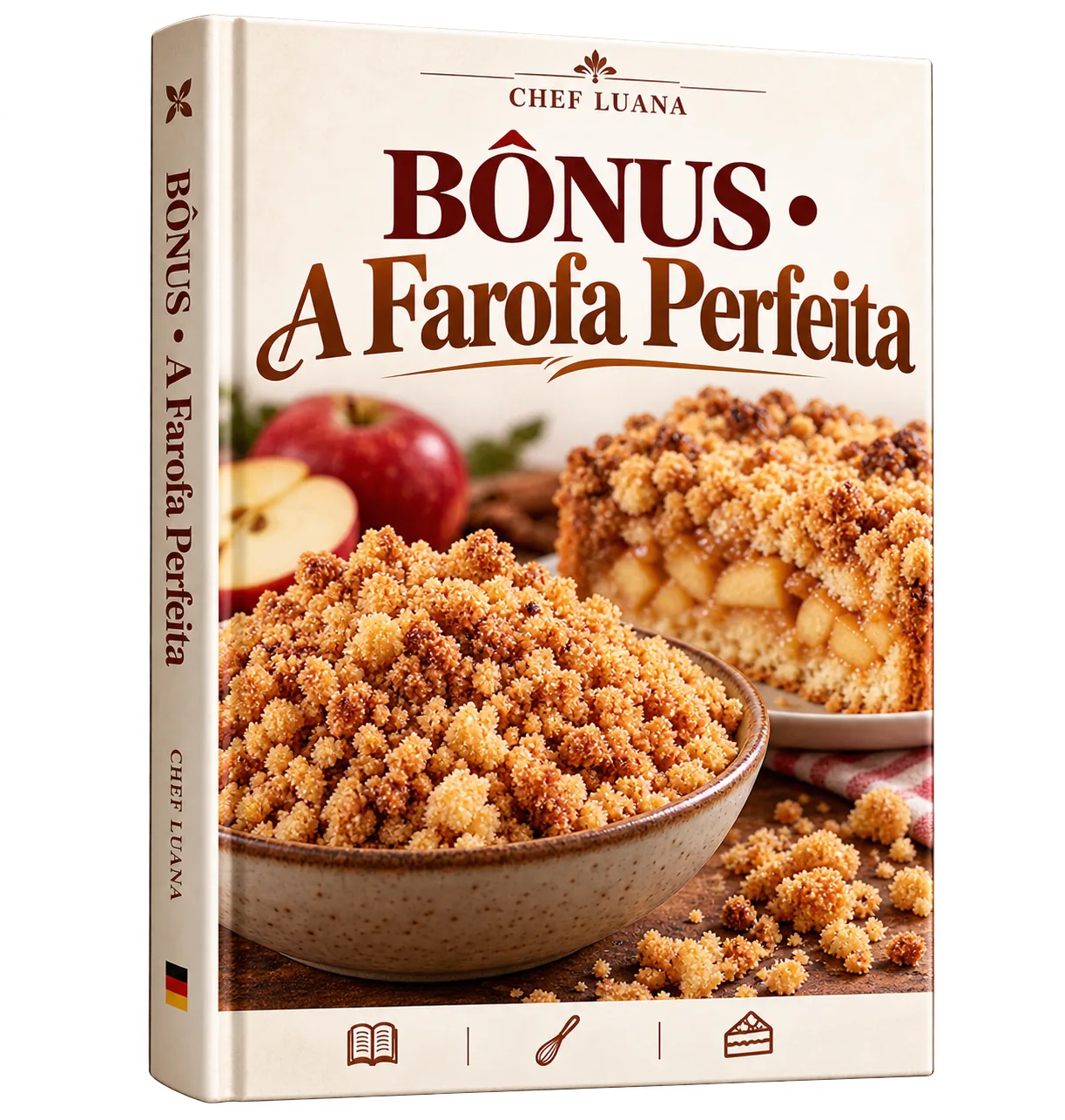 Mockup do bônus A Farofa Perfeita